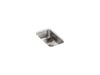 KOHLER K-3333 Undertone 10-3/4" undermount single-bowl kitchen sink, stainless steel