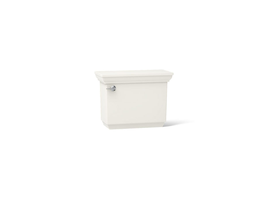 KOHLER K-33434 Memoirs Stately ContinuousClean toilet tank, 1.28 gpf, biscuit