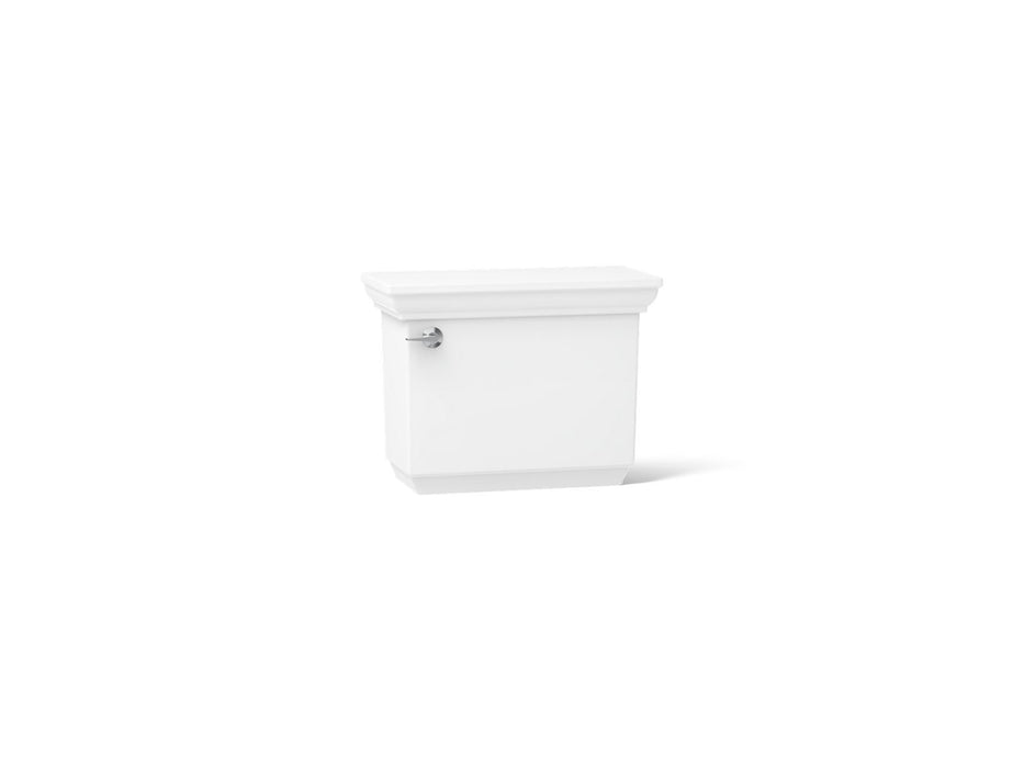 KOHLER K-33434 Memoirs Stately ContinuousClean toilet tank, 1.28 gpf, white
