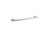 KOHLER K-33457 Belay™ 18" Grab Bar, polished chrome