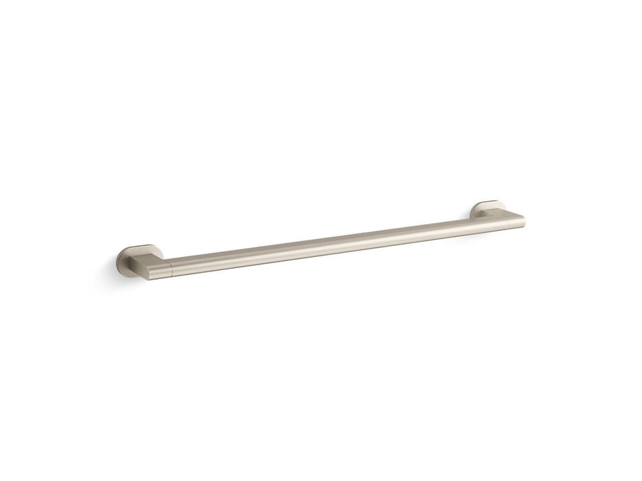 KOHLER K-33458 Belay™ 24" Grab Bar, vibrant brushed nickel