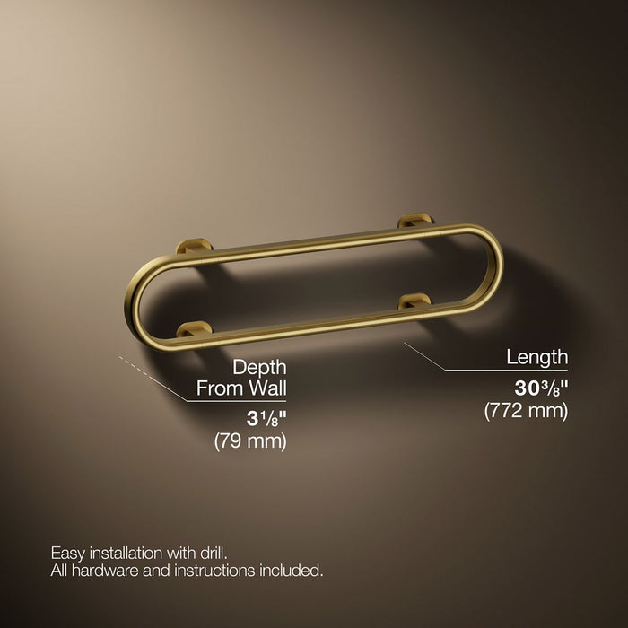 3/4 view of product with dimensions