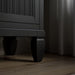 KOHLER K-33536-ASB Hearthaven 30" bathroom vanity cabinet with sink and quartz top, slate grey - view 4