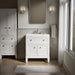 KOHLER K-33536-ASB Hearthaven 30" bathroom vanity cabinet with sink and quartz top, white - view 5