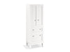 KOHLER K-33540-ASB Hearthaven 24" x 70" linen tower, white