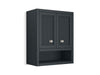 KOHLER K-33541-ASB Hearthaven 24" x 28" wall cabinet, slate grey