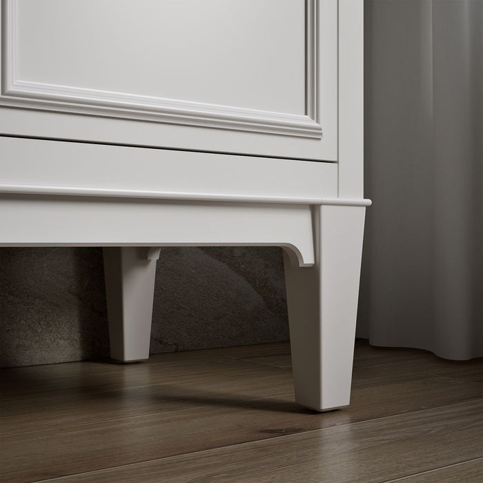 KOHLER K-33544-ASB Southerk 30" bathroom vanity cabinet with sink and quartz top, white - view 4