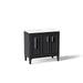KOHLER K-33545-ASB Southerk 36" bathroom vanity cabinet with sink and quartz top, slate grey - view 5
