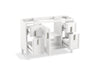 KOHLER K-33546-ASB Southerk 48" bathroom vanity cabinet with sink and quartz top, white - view 2