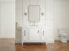 KOHLER K-33546-ASB Southerk 48" bathroom vanity cabinet with sink and quartz top, white - view 3