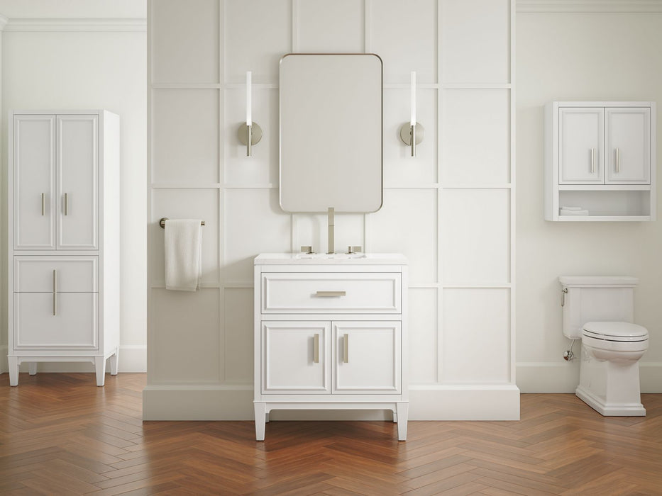 KOHLER K-33549-ASB Southerk 24" x 28" wall cabinet, white - view 2