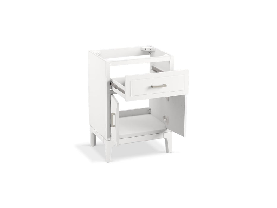 KOHLER K-33551-ASB Seer 24" bathroom vanity cabinet with sink and quartz top, white - view 2