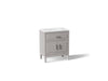 KOHLER K-33552-ASB Seer 30" bathroom vanity cabinet with sink and quartz top, mohair grey