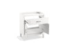 KOHLER K-33552-ASB Seer 30" bathroom vanity cabinet with sink and quartz top, white - view 2