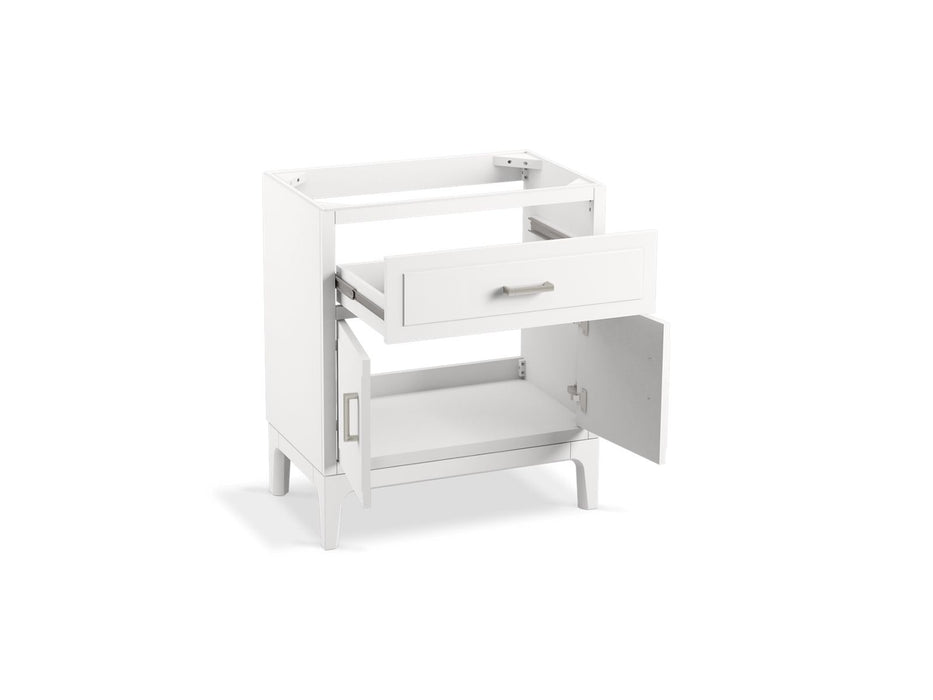 KOHLER K-33552-ASB Seer 30" bathroom vanity cabinet with sink and quartz top, white - view 2