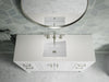 KOHLER K-33554-ASB Seer 48" bathroom vanity cabinet with sink and quartz top, white - view 3