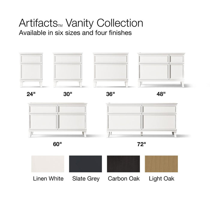 KOHLER K-33560 Artifacts 60" bathroom vanity cabinet