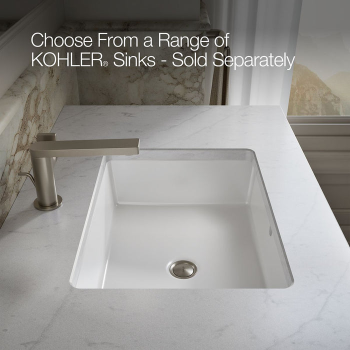 KOHLER K-33562 Enivo 36" wall-hung bathroom vanity cabinet, white - view 5