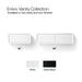 KOHLER K-33563 Enivo 60" wall-hung bathroom vanity cabinet, gloss black - view 2