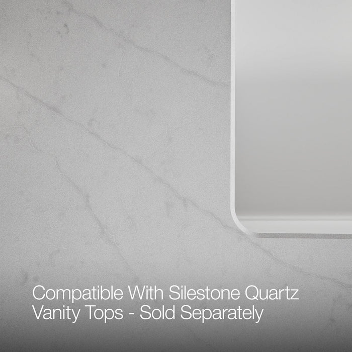 KOHLER K-33566 Lodern 36" wall-hung bathroom vanity cabinet, slate grey - view 5