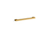 KOHLER K-33568 Lodern 10" cabinet pull, vibrant brushed moderne brass