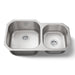 KOHLER K-3356 Undertone 35-1/4 undermount double-bowl kitchen sink, stainless steel - view 4