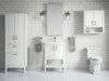 KOHLER K-33577-ASB Winnow 24" bathroom vanity cabinet with sink and quartz top, white - view 3