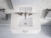KOHLER K-33578-ASB Winnow 30" bathroom vanity cabinet with sink and quartz top, white - view 5