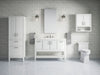 KOHLER K-33580-ASB Winnow 48" bathroom vanity cabinet with sink and quartz top, white - view 3