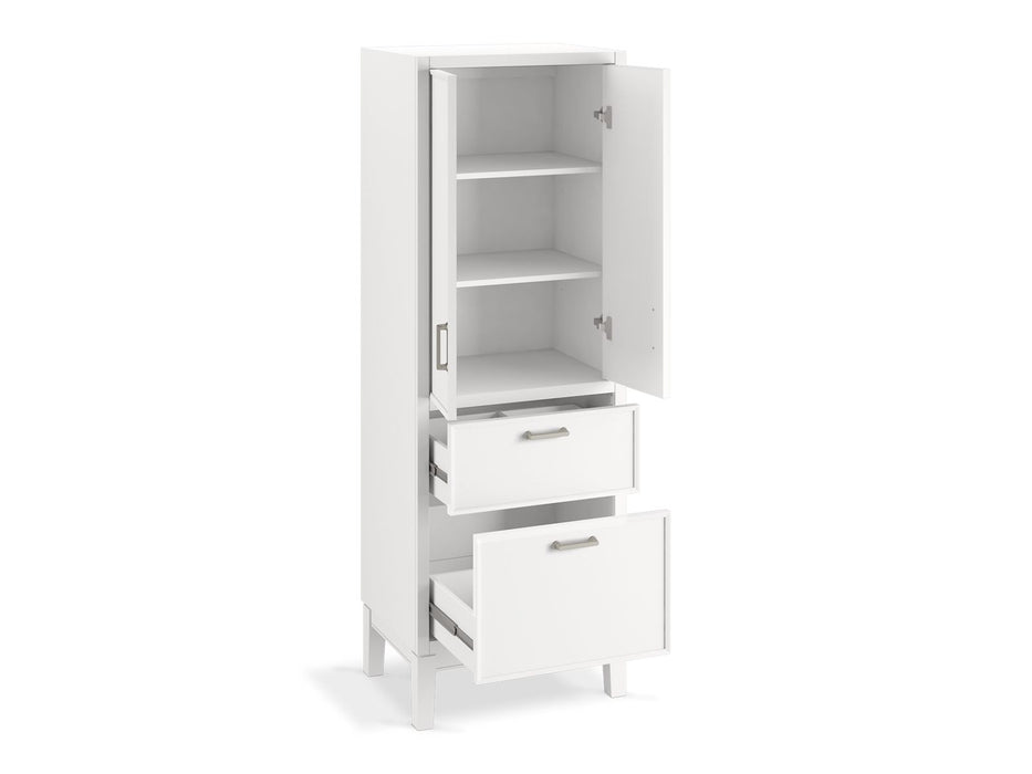 KOHLER K-33582-ASB Winnow 24" x 70" linen tower
