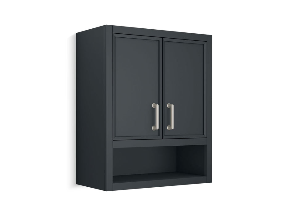 KOHLER K-33583-ASB Winnow 24" x 28" wall cabinet, slate grey