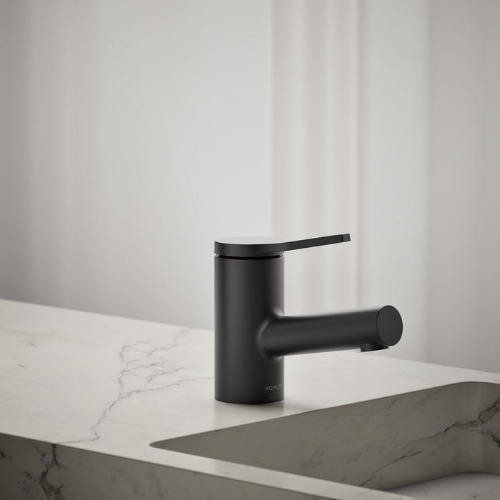 KOHLER K-33590-4K Elate Single-handle bathroom sink faucet, 1.0 gpm, matte black - view 3