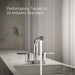 KOHLER K-33591-4K Elate Centerset Bathroom Sink Faucet, 1.0 GPM, polished chrome - view 2