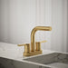KOHLER K-33591-4K Elate Centerset Bathroom Sink Faucet, 1.0 GPM, vibrant brushed moderne brass - view 3