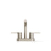 KOHLER K-33591-4K Elate Centerset Bathroom Sink Faucet, 1.0 GPM, vibrant brushed nickel - view 5