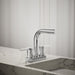 KOHLER K-33591-4N Elate Centerset Bathroom Sink Faucet, 0.5 GPM, polished chrome - view 3