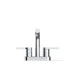 KOHLER K-33591-4N Elate Centerset Bathroom Sink Faucet, 0.5 GPM, polished chrome - view 5