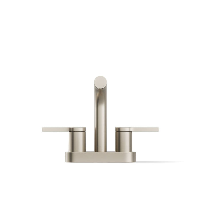 KOHLER K-33591-4N Elate Centerset Bathroom Sink Faucet, 0.5 GPM, vibrant brushed nickel - view 5