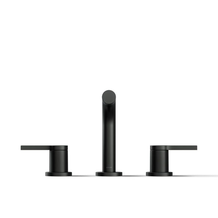 KOHLER K-33592-4K Elate Widespread Bathroom Sink Faucet, 1.0 GPM, matte black - view 5