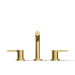 KOHLER K-33592-4K Elate Widespread Bathroom Sink Faucet, 1.0 GPM, vibrant brushed moderne brass - view 5