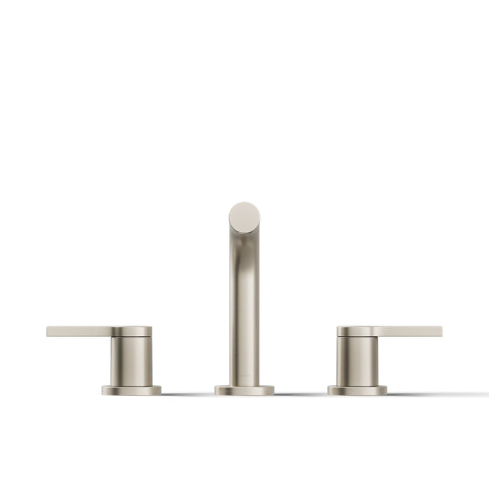 KOHLER K-33592-4K Elate Widespread Bathroom Sink Faucet, 1.0 GPM, vibrant brushed nickel - view 5