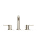 KOHLER K-33592-4K Elate Widespread Bathroom Sink Faucet, 1.0 GPM, vibrant brushed nickel - view 5