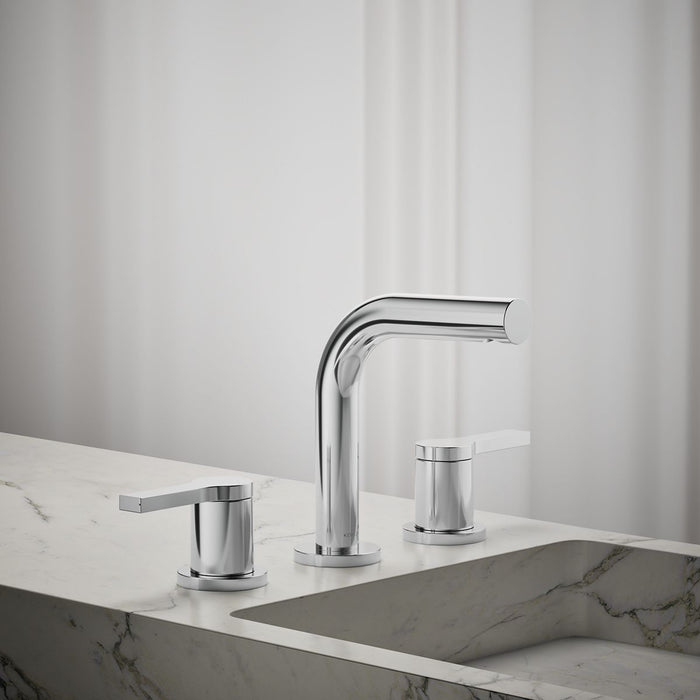 KOHLER K-33592-4N Elate Widespread Bathroom Sink Faucet, 0.5 GPM, polished chrome - view 3