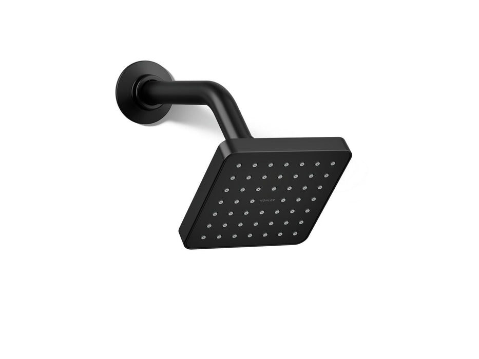 KOHLER K-33597 Venza Single-function Showerhead, 1.5 GPM, matte black