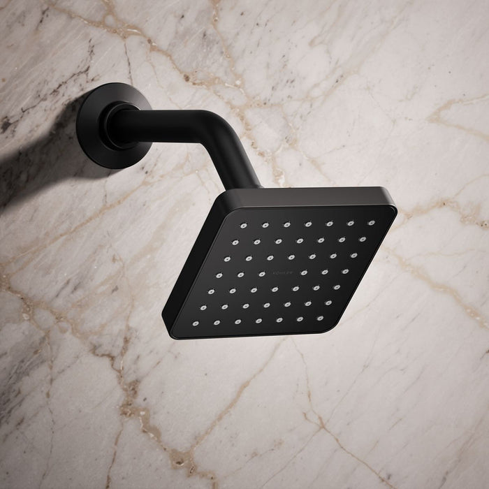 KOHLER K-33597 Venza Single-function Showerhead, 1.5 GPM, matte black - view 5