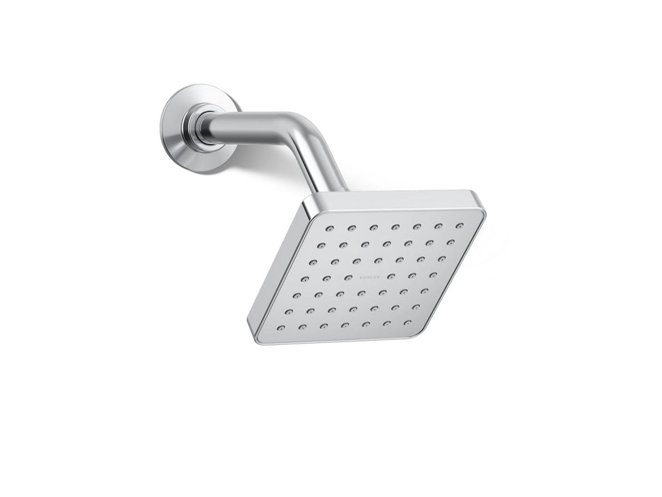 KOHLER K-33597 Venza Single-function Showerhead, 1.5 GPM, polished chrome