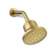 KOHLER K-33631 Cinq™ Round Single-function Filtered Showerhead, 2.5 GPM, vibrant brushed moderne brass