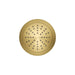 KOHLER K-33631 Cinq™ Round Single-function Filtered Showerhead, 2.5 GPM, vibrant brushed moderne brass - view 4
