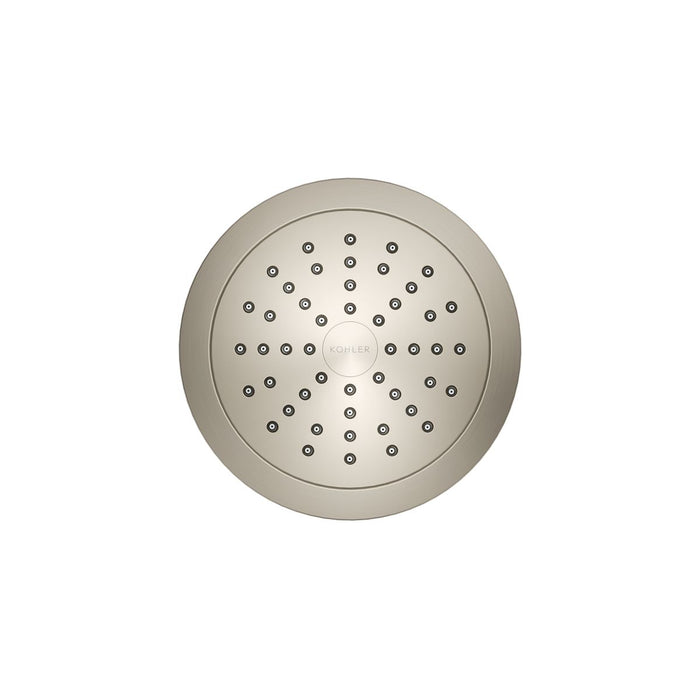 KOHLER K-33631 Cinq™ Round Single-function Filtered Showerhead, 2.5 GPM, vibrant brushed nickel - view 4