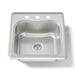 KOHLER K-3363-3 Staccato 20" top-mount single-bowl bar sink, stainless steel - view 4